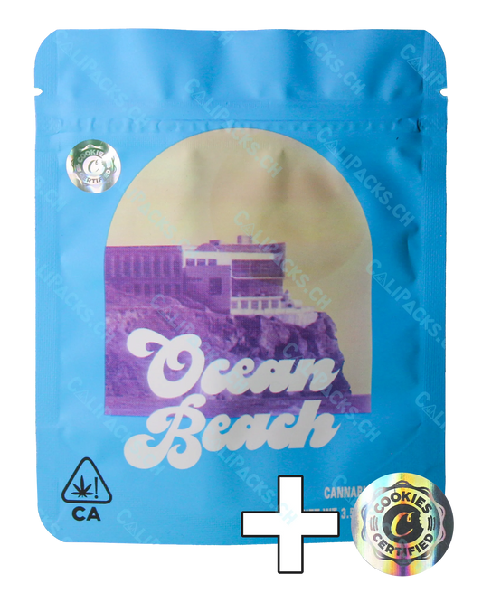 Cookies Ocean Beach front side with Cookies hologram sticker